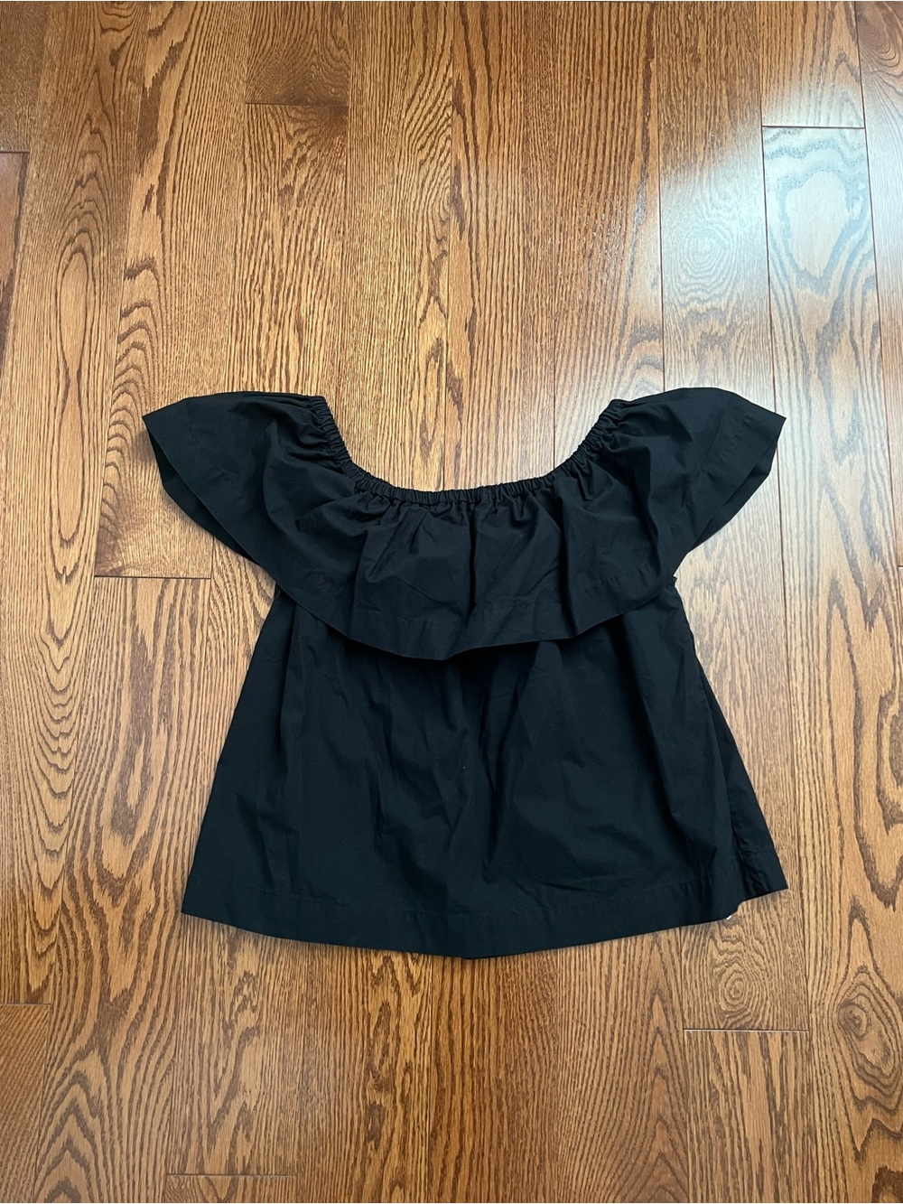 Aritzia Wilfred Off-Shoulder Ruffle Blouse